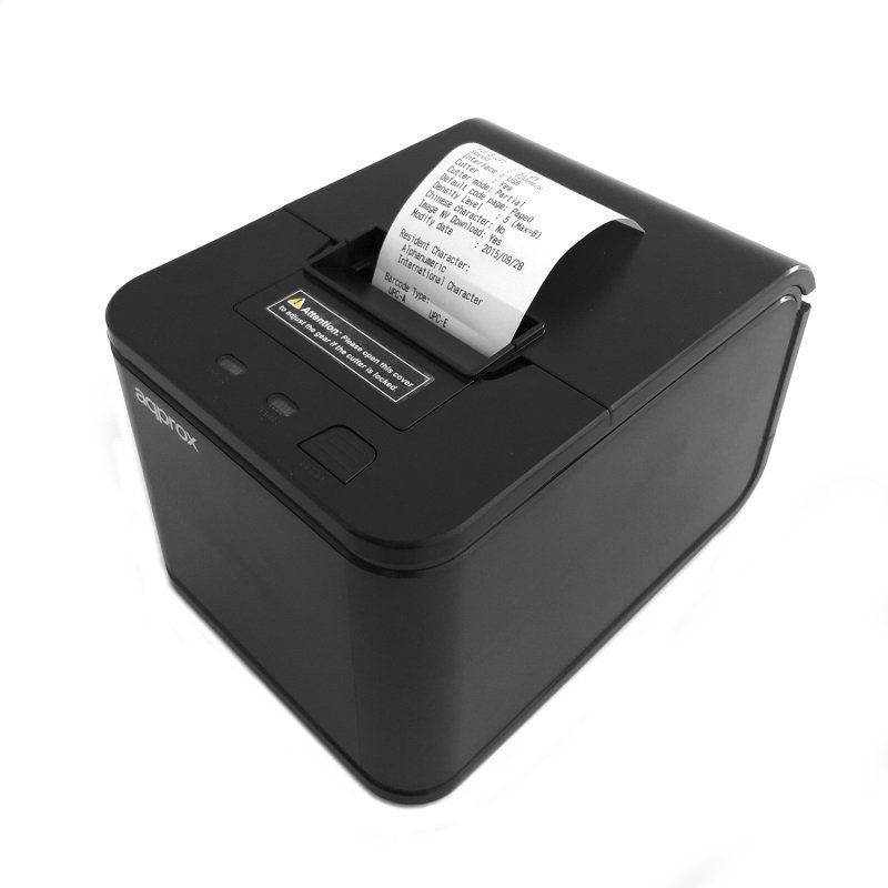 Impressora de Talões Approx appPOS58AU/ Térmica/ Largura do papel 58mm/ USB/ Preta