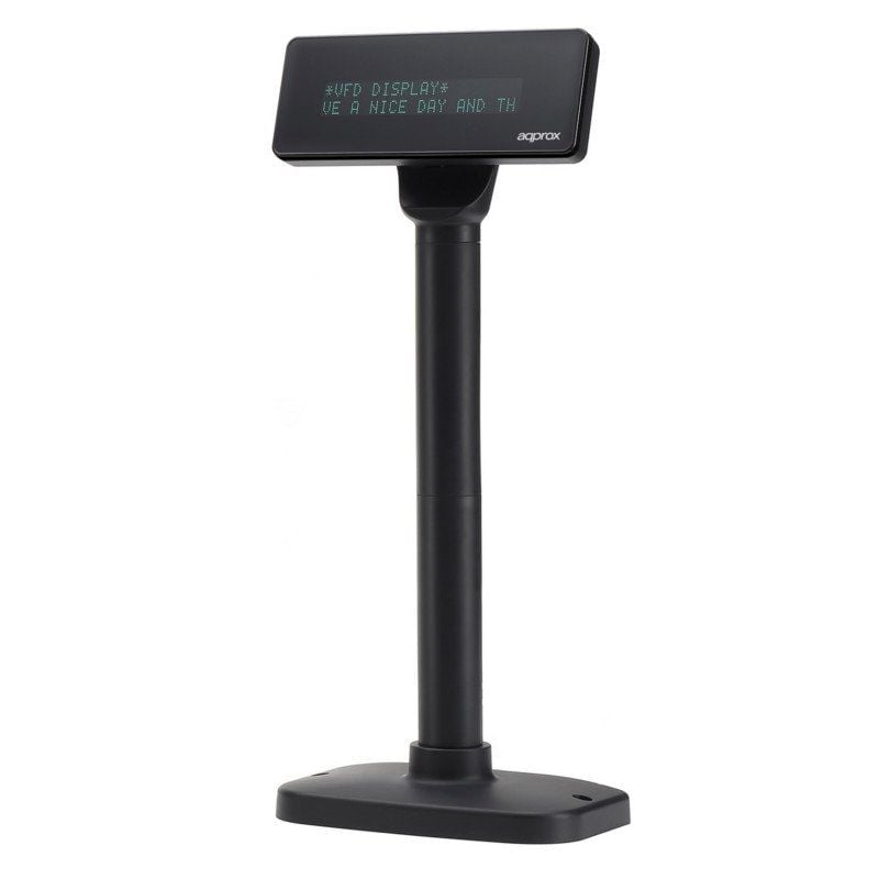 Ecrã TPV Approx appVFD01/ 2 linhas/ USB