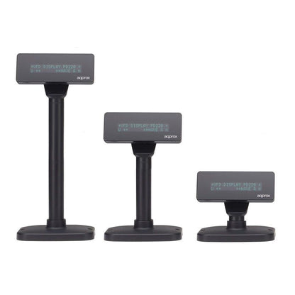 Ecrã TPV Approx appVFD01/ 2 linhas/ USB