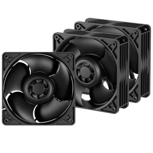 Pack de 3 Ventoinhas Arctic S12038-8K/ 12cm