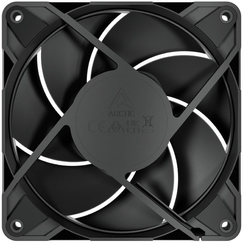 Ventilador Arctic P12 P12 Pro PST LN/ 12cm/ Negro