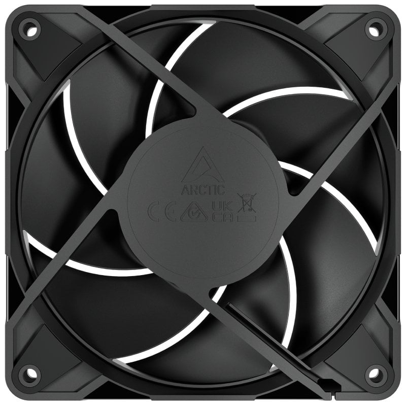 Ventilador Arctic P12 Pro LN/ 12cm/ Negro