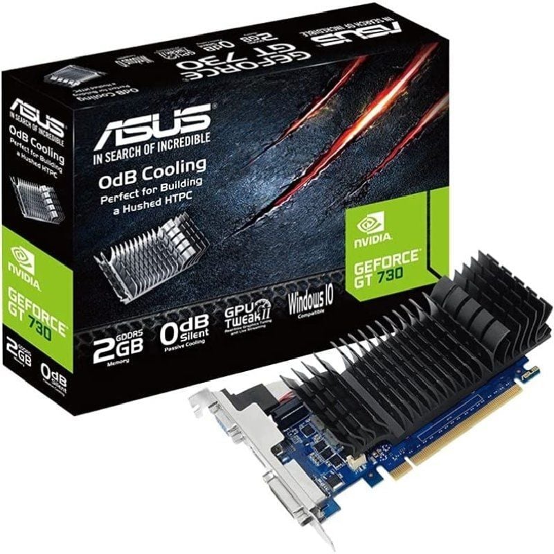 Placa Gráfica Asus GeForce GT 730/ 2GB GDDR5