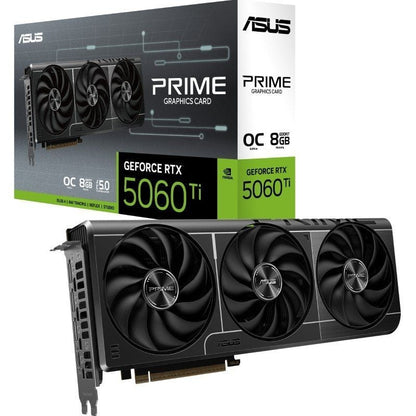 Placa Gráfica Asus Prime GeForce RTX 5060 Ti OC Edition/ 8GB GDDR7