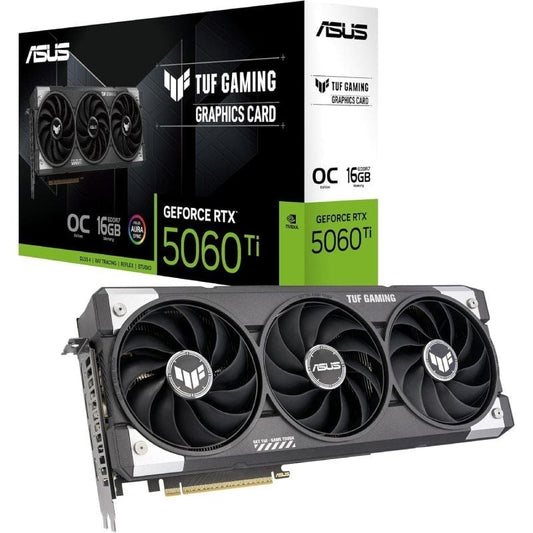 Placa Gráfica Asus TUF Gaming GeForce RTX 5060 Ti OC/ 16GB GDDR7