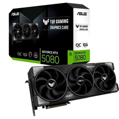 Placa Gráfica Asus TUF Gaming GeForce RTX 5080 OC/ 16GB GDDR7