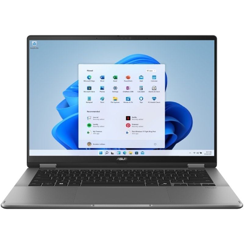 Portátil Convertível Asus VivoBook Flip TP3407SA-SG180W Intel Core Ultra 7-258V/ 32GB/ 1TB SSD/ 14" Tátil/ Win11