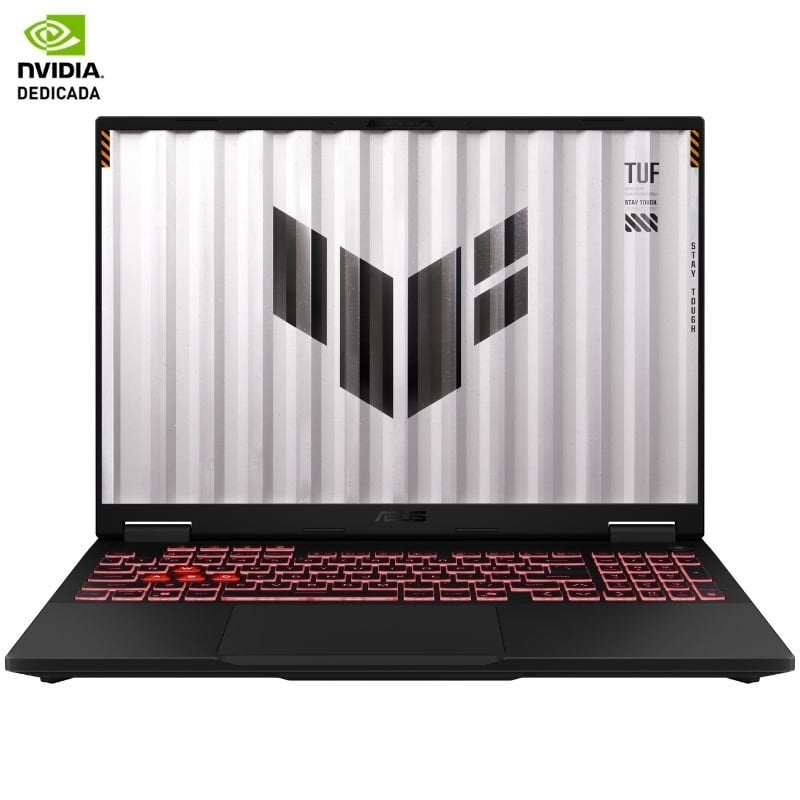 Portátil Gaming Asus TUF Gaming A16 TUF608UHI-TU239 Ryzen 7 260/ 16GB/ 512 SSD/ GeForce RTX 5050/ 16"/ Sin Sistema Operativo