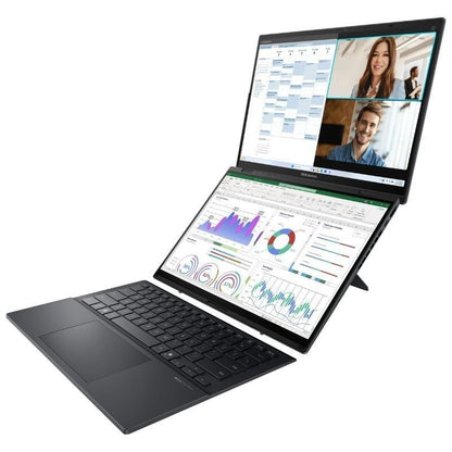 Portátil Convertible Asus ZenBook Duo OLED UX8406CA-QL336W Intel Core Ultra 7-255H/ 32GB/ 1TB SSD/ 14" Táctil/ Win11