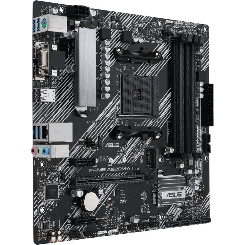 Motherboard Asus Prime A520M-A II/CSM Socket AM4/ DDR4/ PCIe 3.0/ Micro ATX