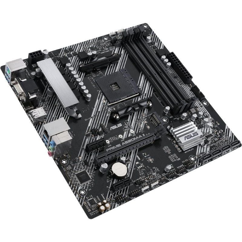 Motherboard Asus Prime A520M-A II/CSM Socket AM4/ DDR4/ PCIe 3.0/ Micro ATX