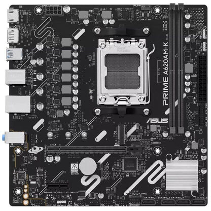 Placa Mãe Asus A620AM-K Socket AM5/ DDR5/ PCIe 4.0/ Micro ATX
