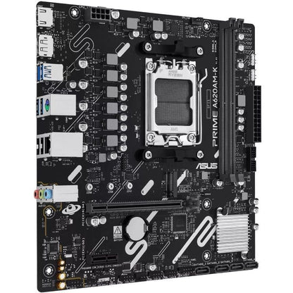 Placa Mãe Asus A620AM-K Socket AM5/ DDR5/ PCIe 4.0/ Micro ATX