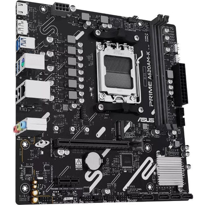 Placa Mãe Asus A620AM-K Socket AM5/ DDR5/ PCIe 4.0/ Micro ATX