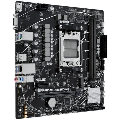 Placa Mãe Asus Prime A620M-K Socket AM5/ DDR5/ PCIe 4.0/ Micro ATX