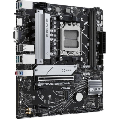 Placa-Mãe Asus Prime B650M-K/ Socket AM5/ DDR5/ PCIe 5.0/ Micro ATX