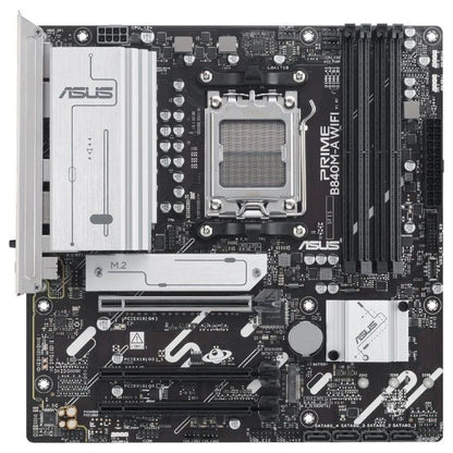 Placa-Mãe Asus Prime B840M-A WIFI Socket AM5/ DDR5/ PCIe 4.0/ Micro ATX