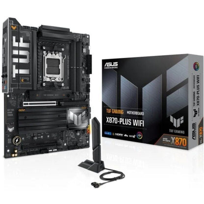 Placa Mãe Asus TUF GAMING X870-PLUS WIFI/ Socket AM5/ DDR5/ PCIe 5.0