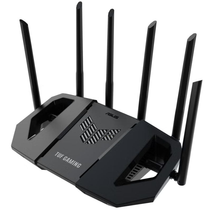 Router Inalámbrico 5G Móvil Asus TUF Gaming BE6500/ WiFi 7/ 6500Mbps/ 2.4GHz 5GHz/ 6 Antenas/ WiFi 802.11be/ax/ac/n/a/ - n/b/g