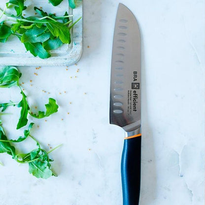 Faca Santoku Bra Efficient A198003/ Lâmina 130mm/ Aço inoxidável