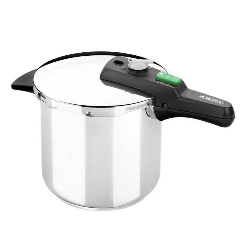 Panela de Pressão Rápida Monix Quick M560003/ Ø22cm/ 7L/ Aço Inoxidável
