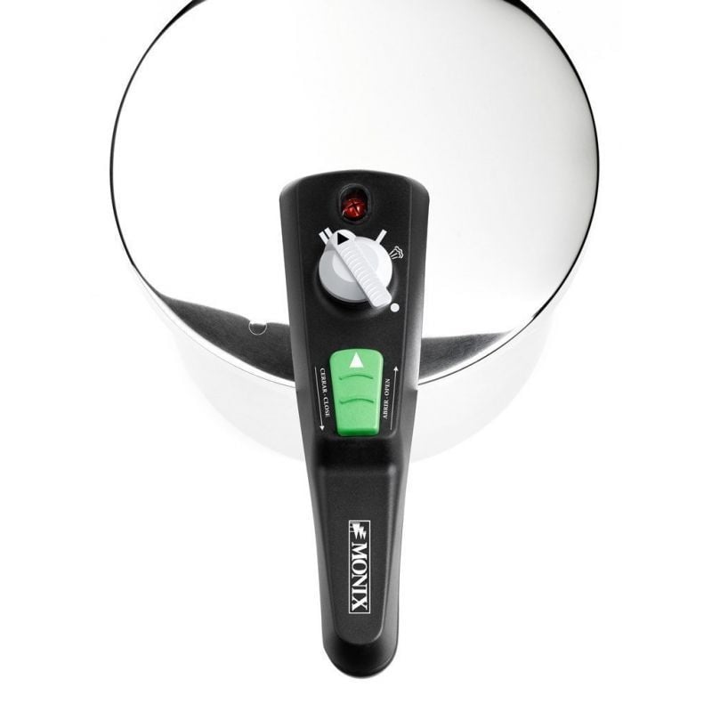 Panela de Pressão Rápida Monix Quick M560003/ Ø22cm/ 7L/ Aço Inoxidável
