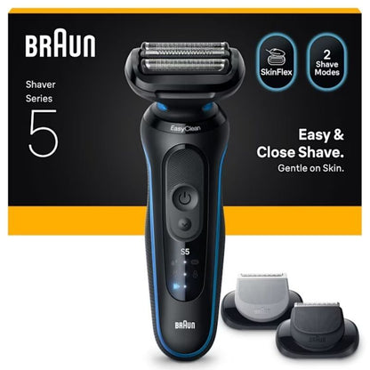 Máquina de Barbear Braun Series 5 52-B1650S/ a Bateria/ 2 Acessórios