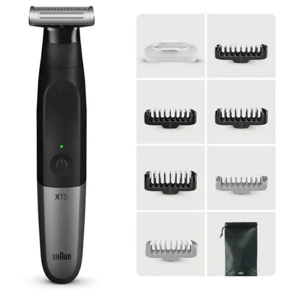 Afeitadora Braun Wet and Dry Serie X XT5200/ con Batería/ 6 Accesorios