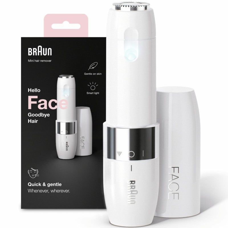 Depiladora Facial Braun Mini Depiladora Facial FS1000/ com Bateria