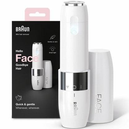 Depiladora Facial Braun Mini Depiladora Facial FS1000/ com Bateria