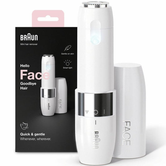 Depiladora Facial Braun Mini Depiladora Facial FS1000/ com Bateria