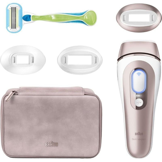 Depiladora de Luz Pulsada Braun Silk-expert PL7253 IPL/ com Cabo
