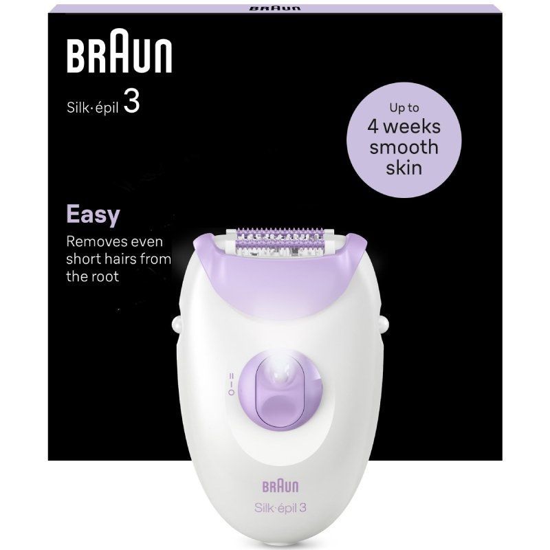 Depiladora Braun Silk-épil Série 3 SE3-000/ Com Fio