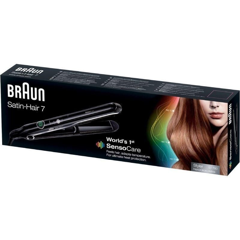 Alisador de Cabelo Braun BRST780E/ Preto