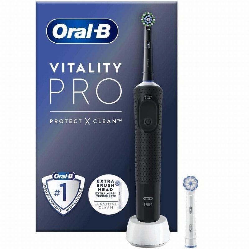 Escova de Dentes Elétrica Oral-B Vitality Pro/ Preta