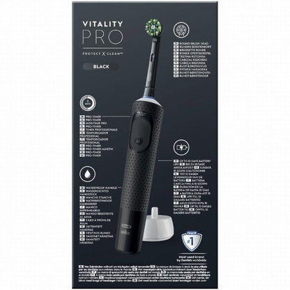Escova de Dentes Elétrica Oral-B Vitality Pro/ Preta