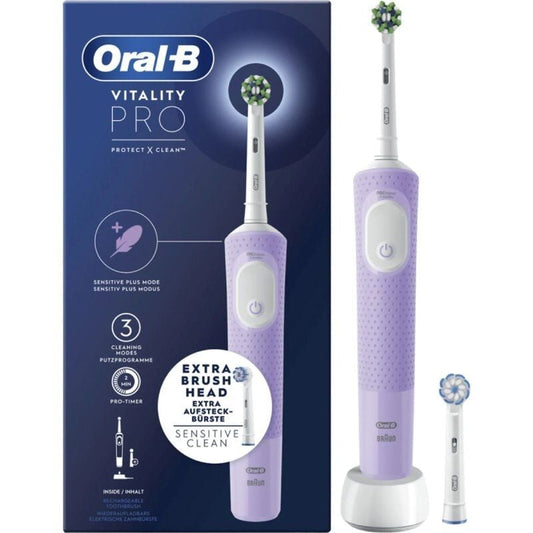 Escova de Dentes Braun Oral-B Vitality Pro/ Púrpura