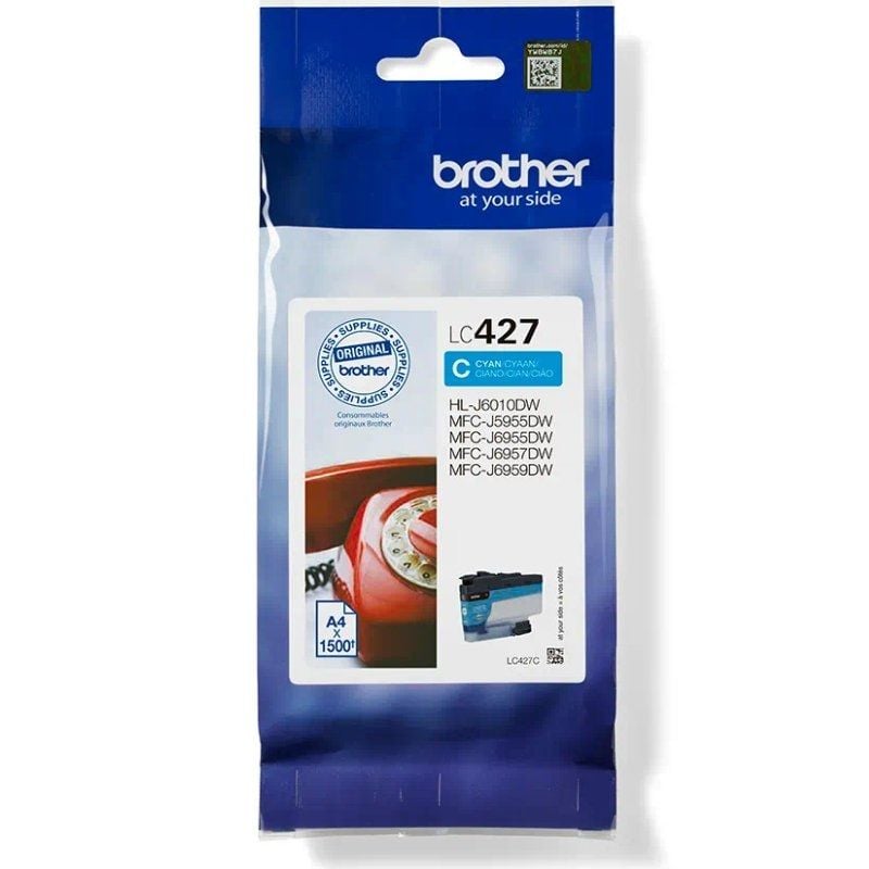 Cartucho de Tinta Original Brother LC-427/ Ciano
