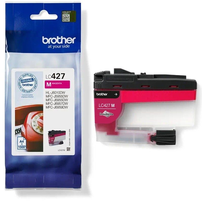 Tinteiro Original Brother LC-427/ Magenta