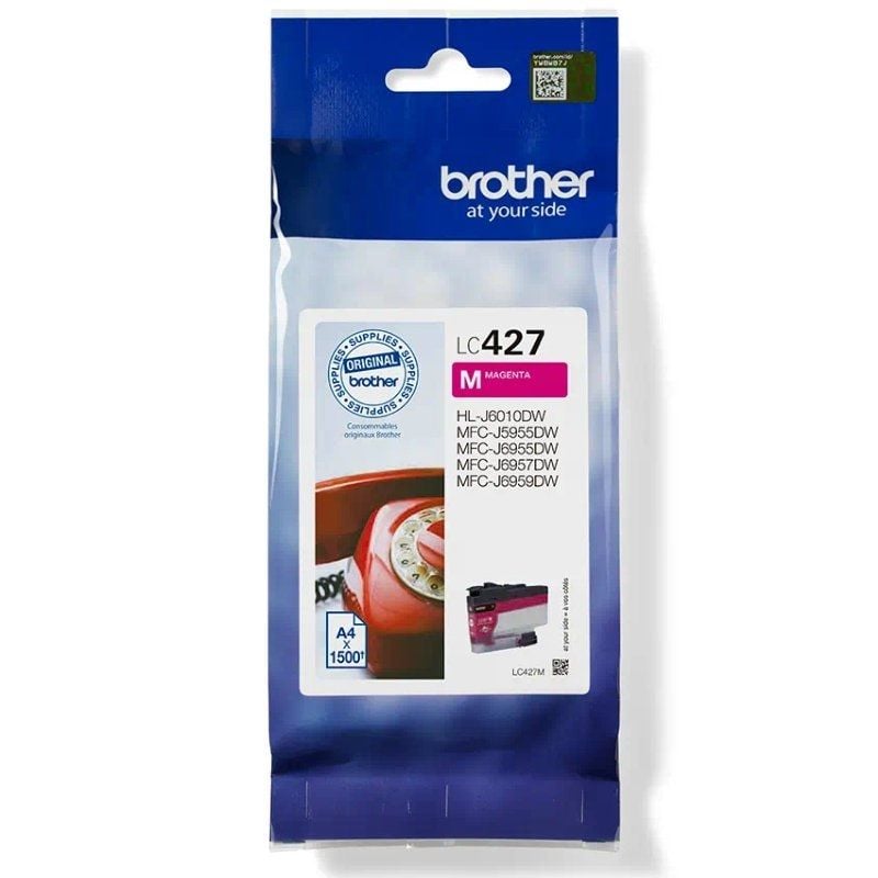 Tinteiro Original Brother LC-427/ Magenta