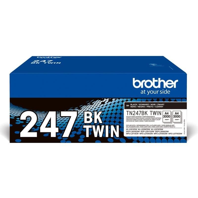 Toner Original Brother TN247BKTWIN Multipack/ 2x Preto