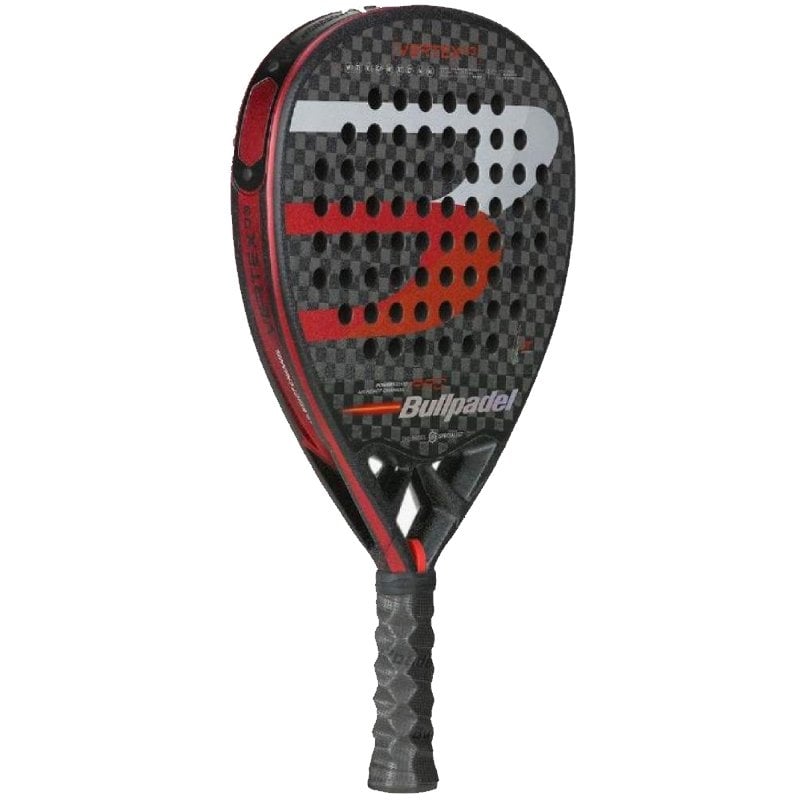 Pá de Padel Bullpadel Vertex 03 Pro 22 (Tello Chingotto)/ Preto e Vermelho