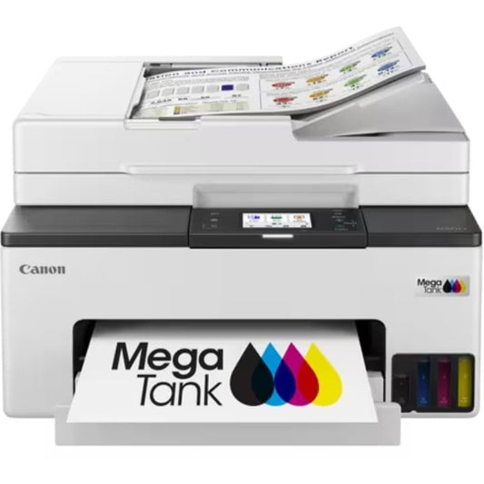 Multifunções Recarregável Canon MAXIFY GX2051 MegaTank Wi-Fi/ Fax/ Branco
