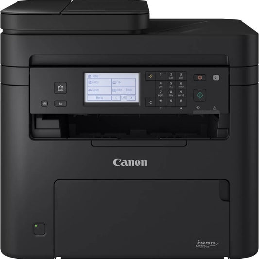 Multifunções Laser Monocromática Canon i-SENSYS MF275DW WiFi/ Duplex/ Fax/ Preta