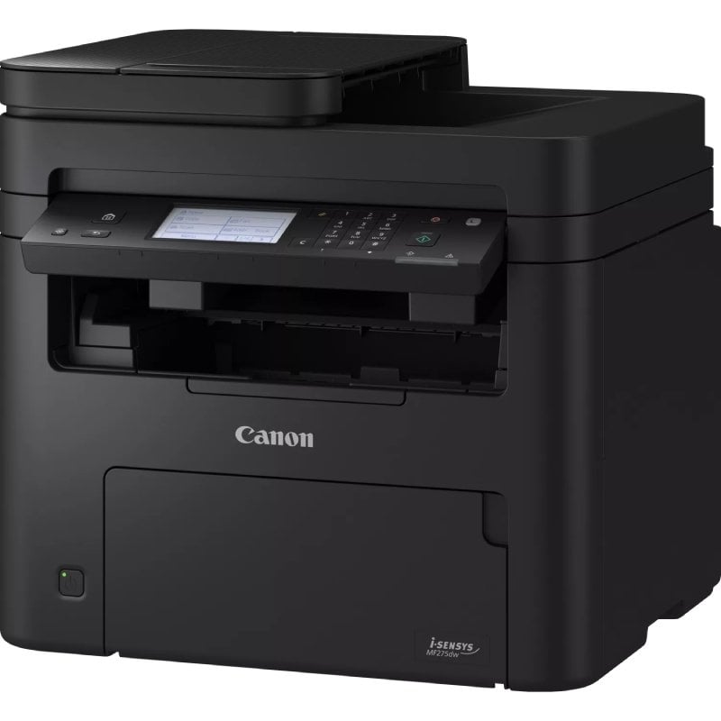 Multifunções Laser Monocromática Canon i-SENSYS MF275DW WiFi/ Duplex/ Fax/ Preta