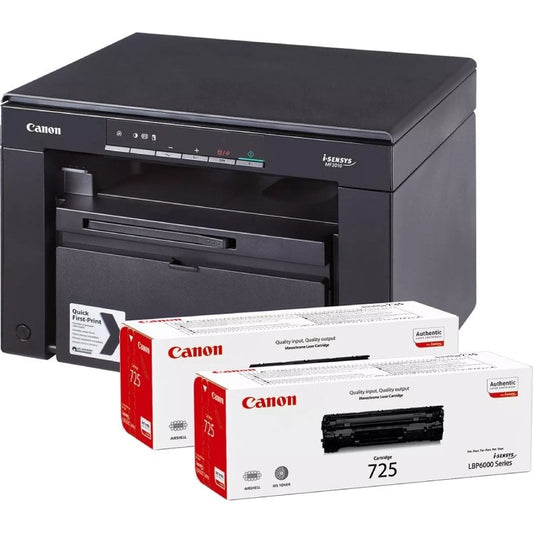 Multifunções Laser Monocromática Canon I-SENSYS MF3010/ Preta