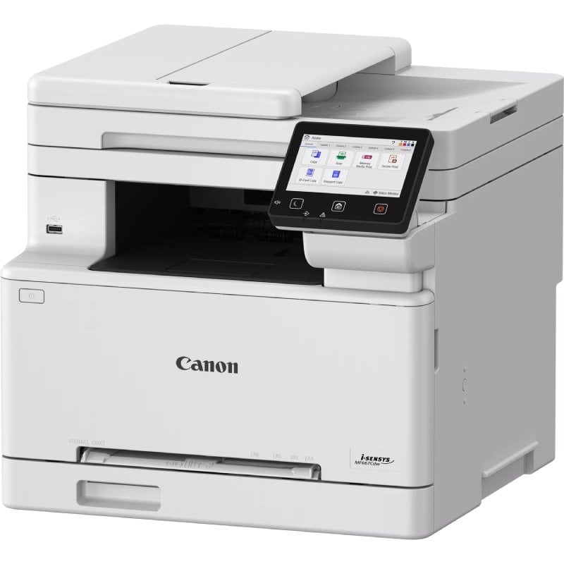 Multifunções Laser a Cores Canon i-SENSYS MF667Cdw WiFi/ Fax/ Duplex/ Branca