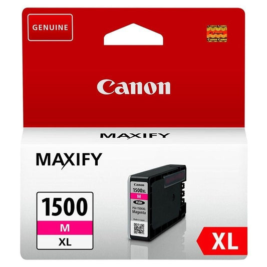Tinteiro Original Canon PGI-1500XL Alta Capacidade / Magenta