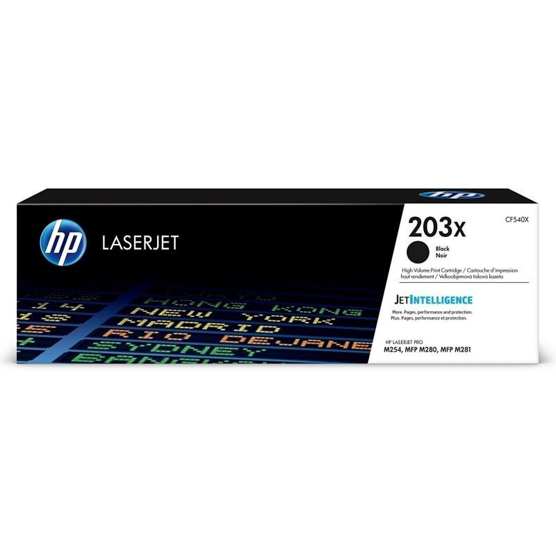 Toner Original HP n.º 203X XL Alta Capacidade/ Preto