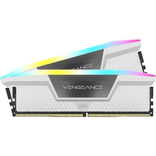 Memória RAM Corsair Vengeance RGB 2 x 16GB/ DDR5/ 6000MHz/ 1.35V/ CL36/ DIMM